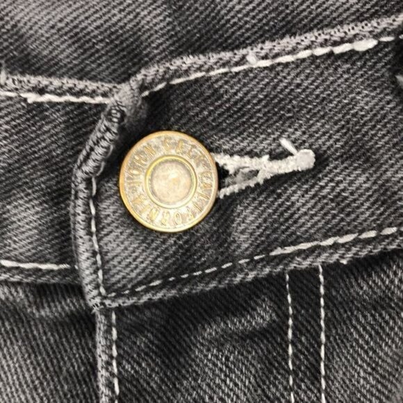 J.Galt Straight Mom Jeans Gray Size Small - Picture 2 of 13